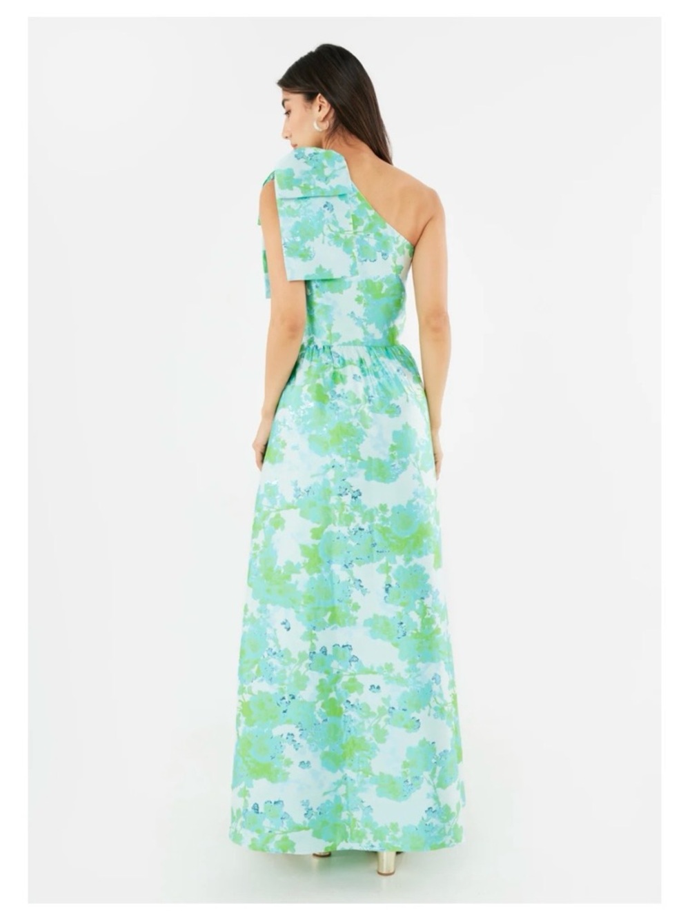 Abbey Glass Caroline Gown in Green - Large - Picture 4 of 7